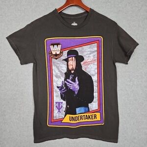 WWE The Undertaker Deadman Forever Trading Card Promo T-Shirt Size‎ Small